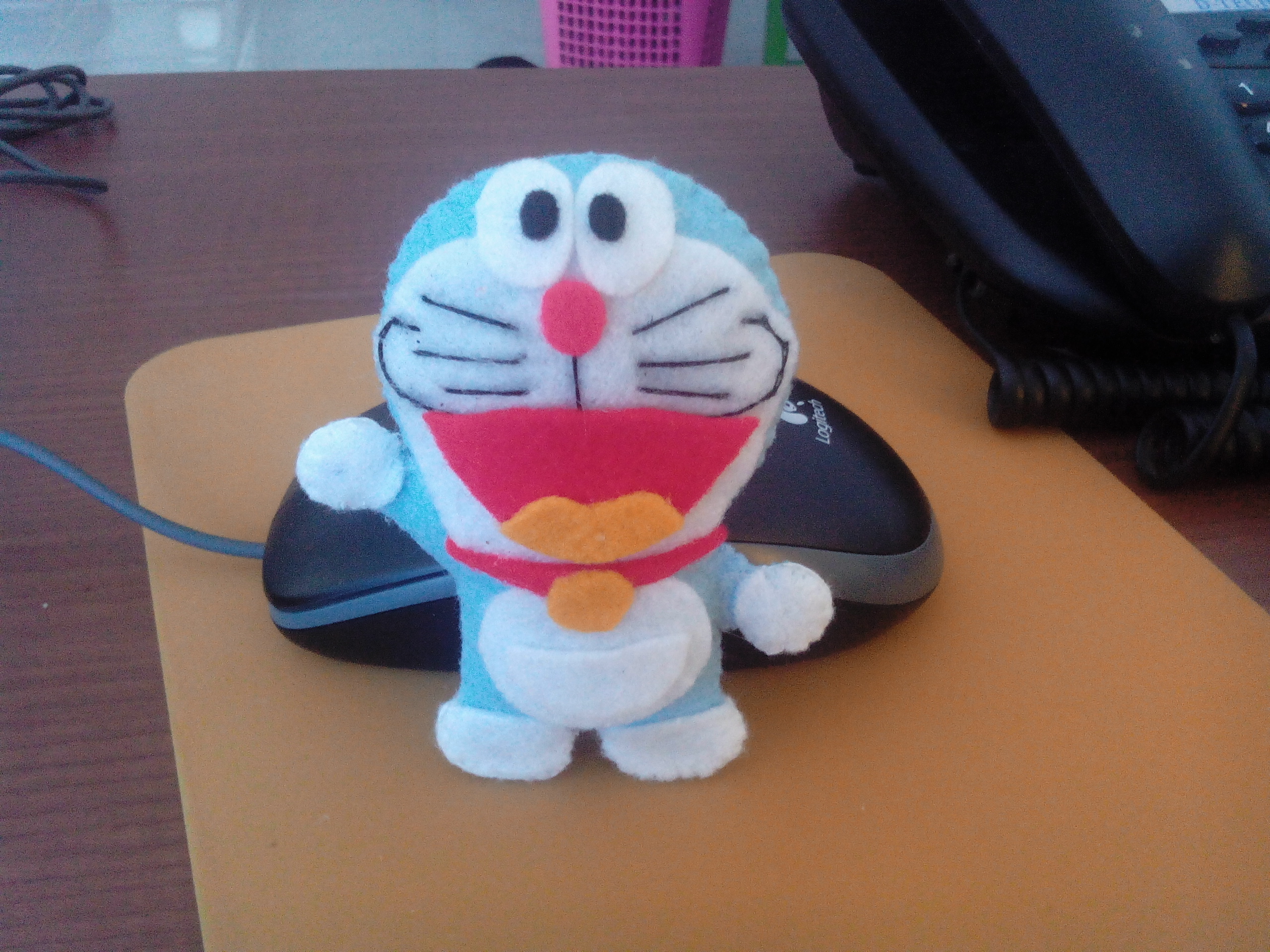 Gambar Doraemon Dari Kain Flanel Toko FD Flashdisk 